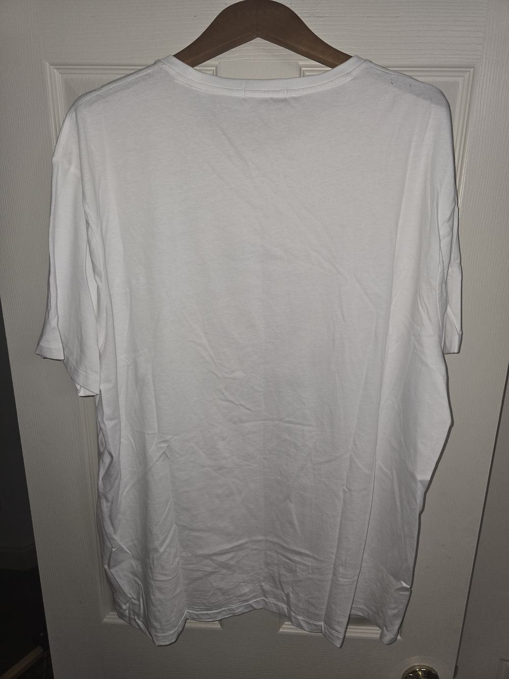 Polo Ralph Lauren White Crest Graphic Tee. Mens XXL - Picture 4 of 6